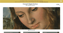 Desktop Screenshot of lucascranach.org